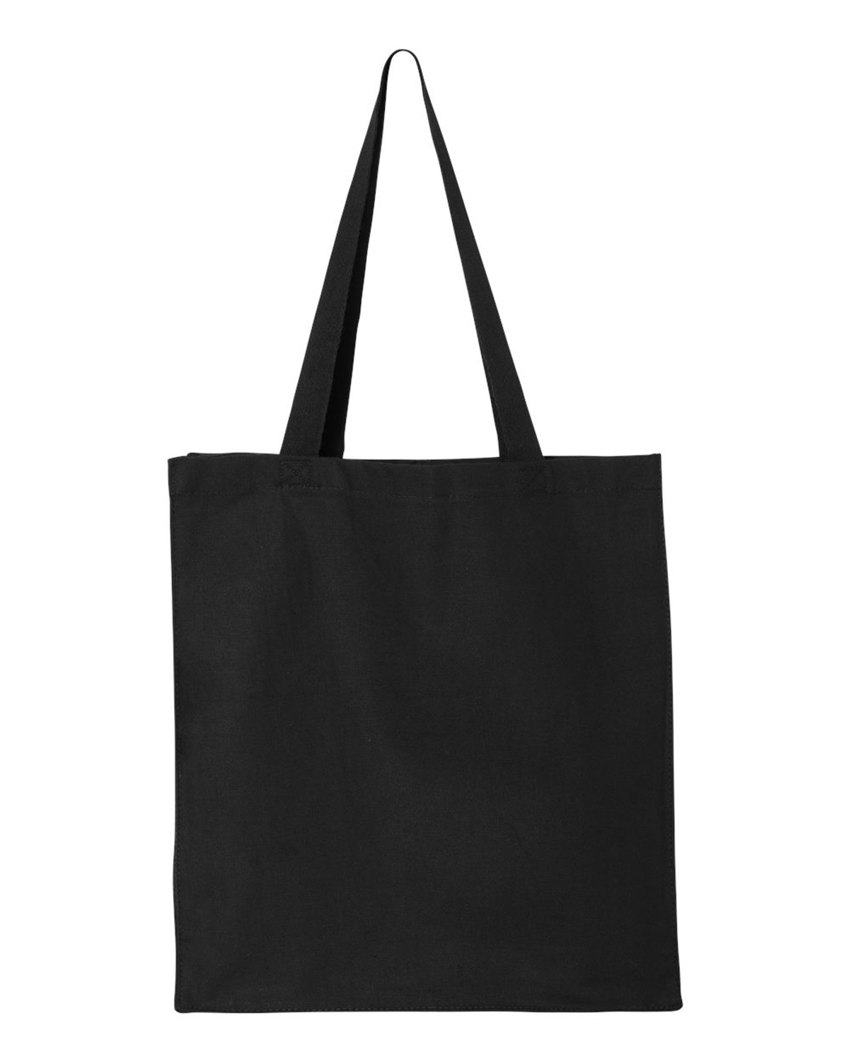 Q-Tees Q125300 Canvas Gusset Shopper Bag