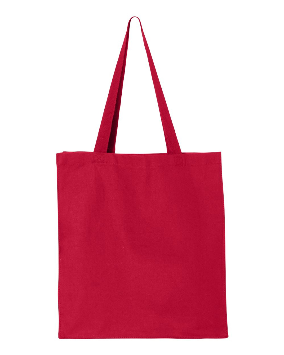 Q Tees Q125300 Canvas Gusset Shopper Bag