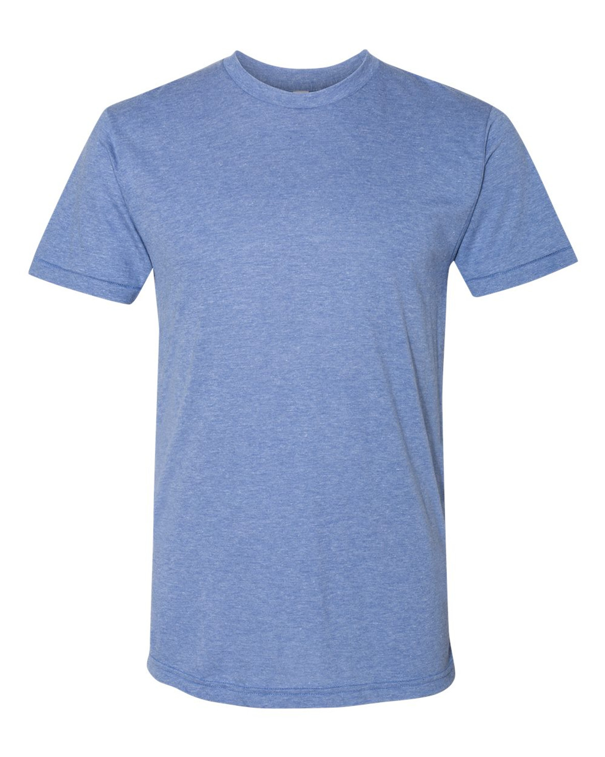 American Apparel Unisex Tri-Blend V-Neck Short Sleeve T-Shirt, Athletic  Blue, XX-Small