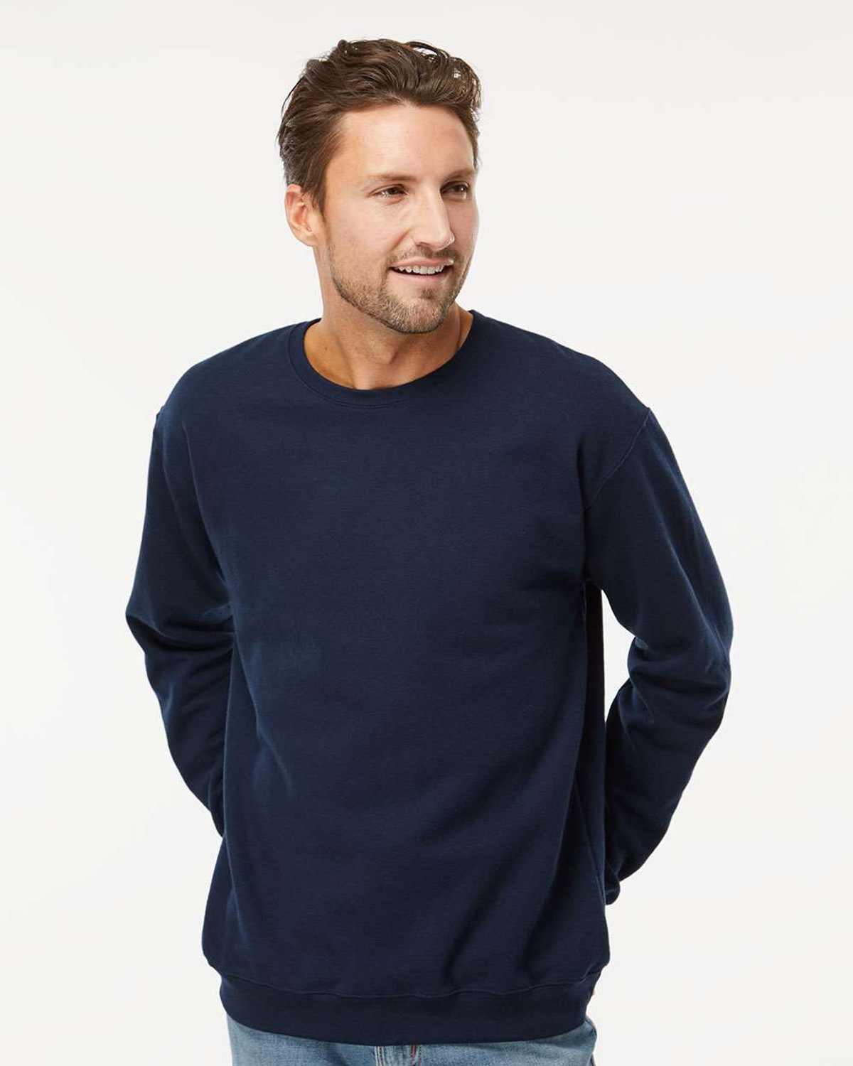 M&O 3340 Unisex Fleece Crewneck Sweatshirt