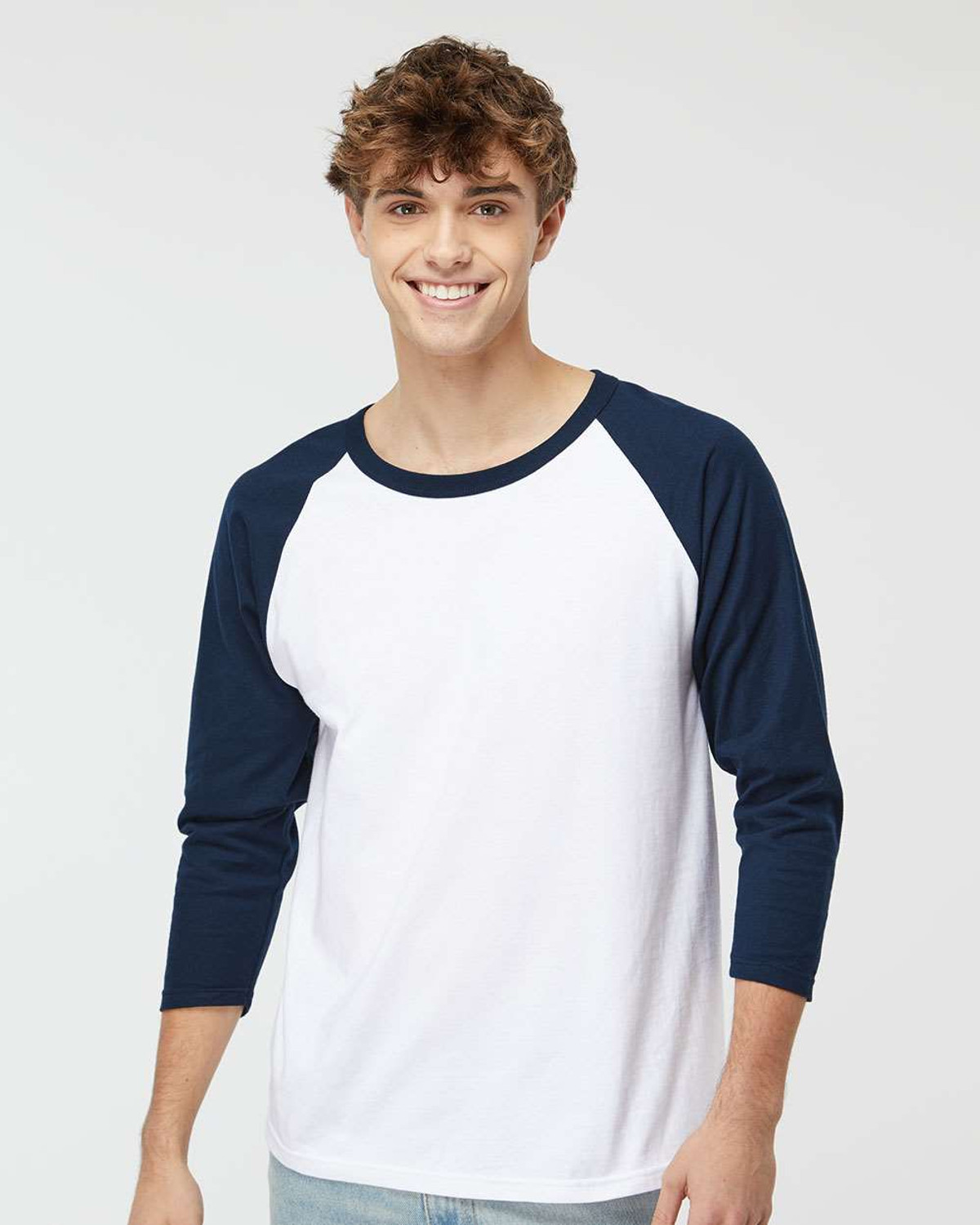 White Scoop Neck Long Sleeve T-Shirt