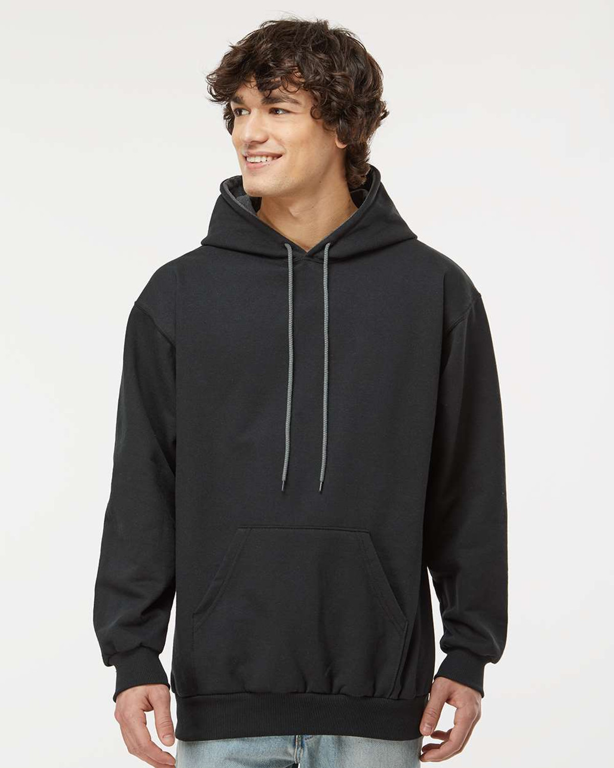 King Athletics KF9041 Two Tone Hooded Sweatshirt