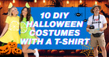 10 Easy DIY Halloween Costumes with a T-shirt