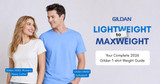 Gildan T-shirt Weight Guide: Lightweight to Maxweight, Explained