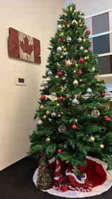 Our Office Christmas Tree Is Up!