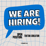 We are Hiring: TikTok Creator! 