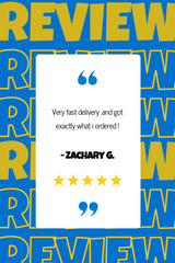 5 Star Customer Reviews: Zachary