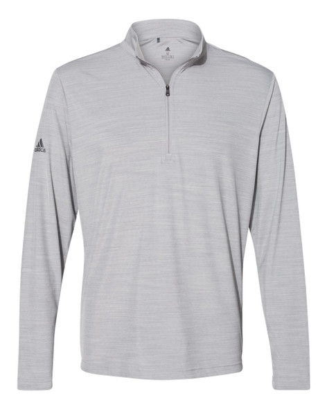 A475 Adidas Lightweight Mélange Quarter-Zip Pullover Shirt | T-shirt.ca