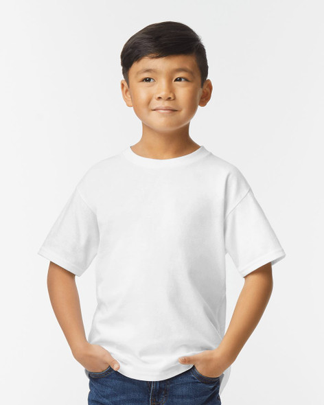 Gildan 65000B Softstyle® Youth Midweight T-Shirt | White