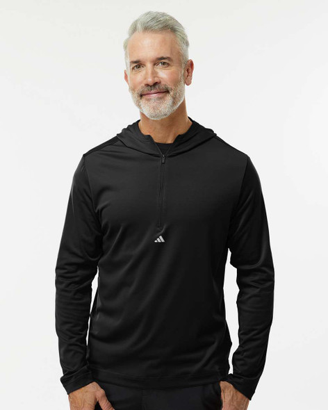 Adidas A401 Lightweight Quarter-Zip Pullover Shirt - T-shirt.ca