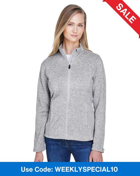 Devon & Jones DG793W Ladies' Bristol Full-Zip Sweater Fleece Jacket