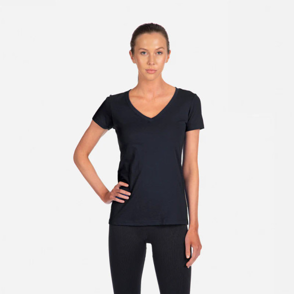 Next Level 1540 Ladies' Ideal V-Neck Tee | Midnight Navy