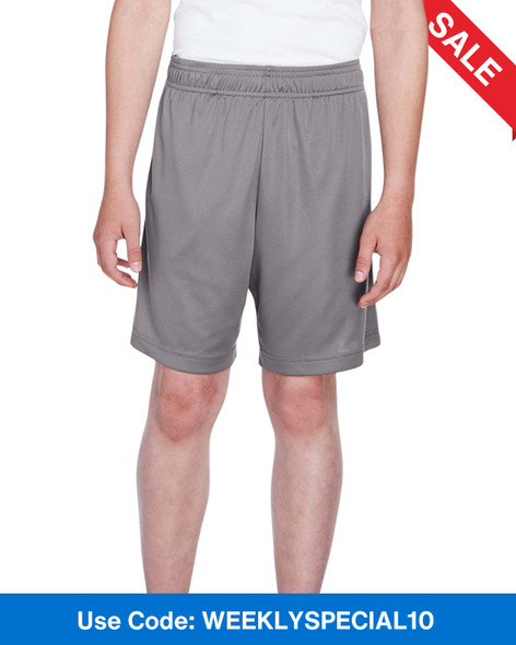 Team 365 TT11SHY Youth Zone Performance Short | Sport Graphite