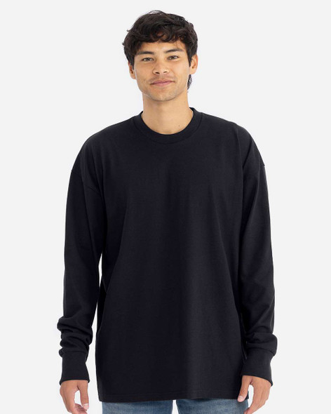 Next Level 7211 Heavyweight Long Sleeve T-Shirt | Black