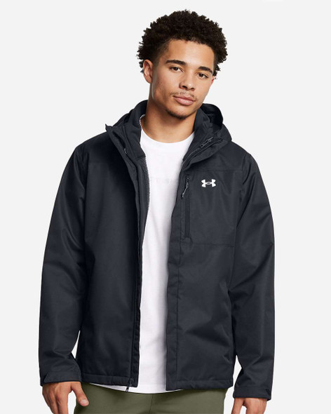 Under Armour 1371585 Porter 3-in-1 2.0 Jacket | Black/ White