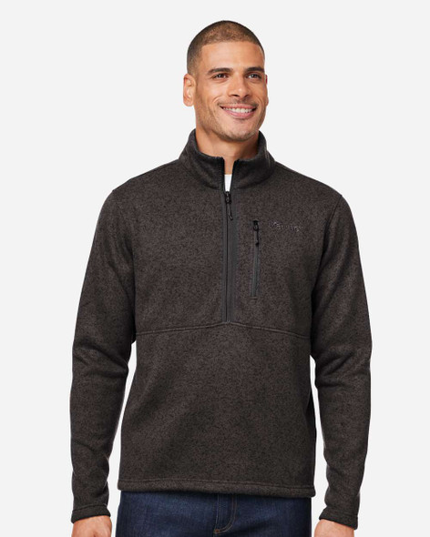 Marmot M16221 Men's Drop Line Half-Zip Jacket | Black Heather