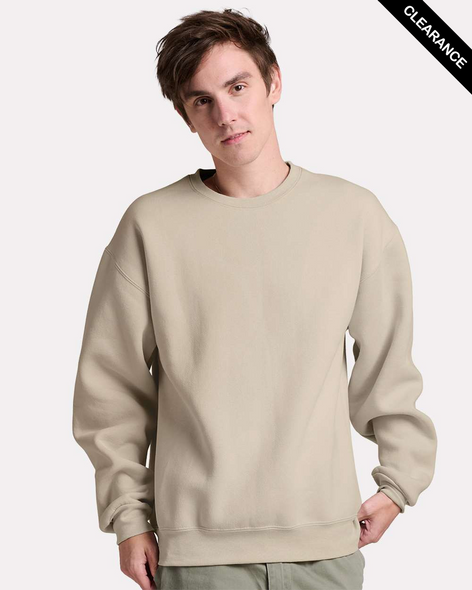 Clearance - Jerzees C12MR Unisex Rugged ™  Sweatshirt | Putty