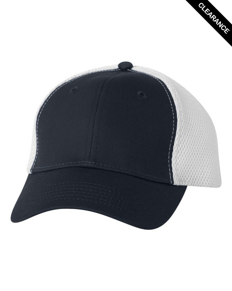 Clearance - Sportsman V3200 Mesh Back Cap | Navy/ White