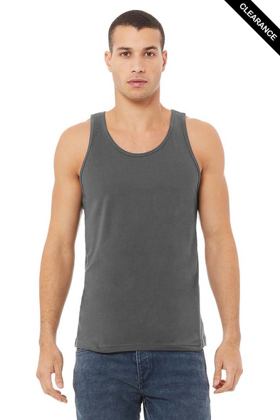 Clearance - Bella+Canvas 3480 Unisex Jersey Tank Top | Asphalt