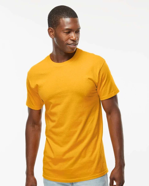 Men's Premium Heavyweight Cotton T-Shirt - Yellow / Gold