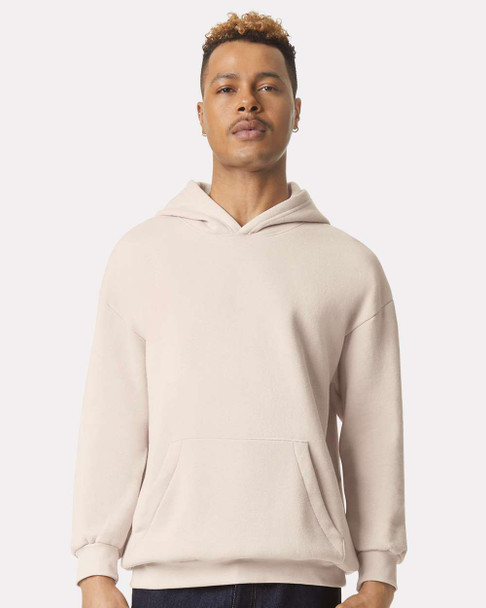 American Apparel RF498 ReFlex Fleece Hoodie | Bone