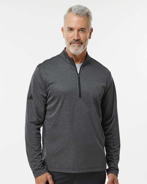Adidas A593 Space Dyed Quarter-Zip Pullover - T-shirt.ca