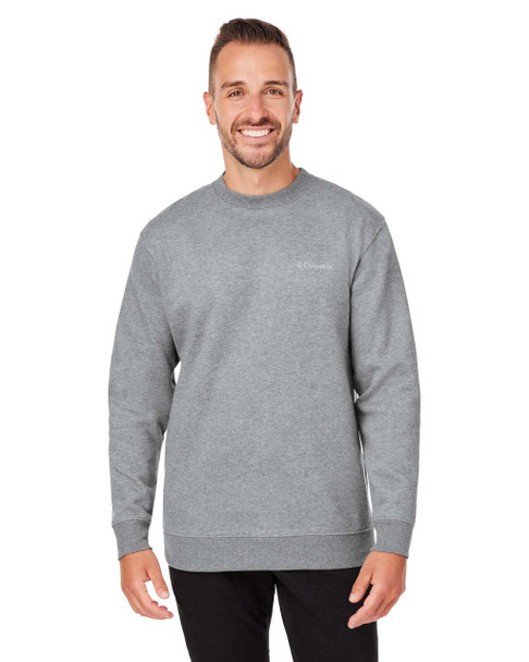 Columbia 141160 Men's Hart Mountain Sweater | Charcoal Heather