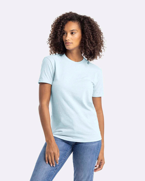 Next Level 6210 Unisex CVC Crewneck Tee | Ice Blue