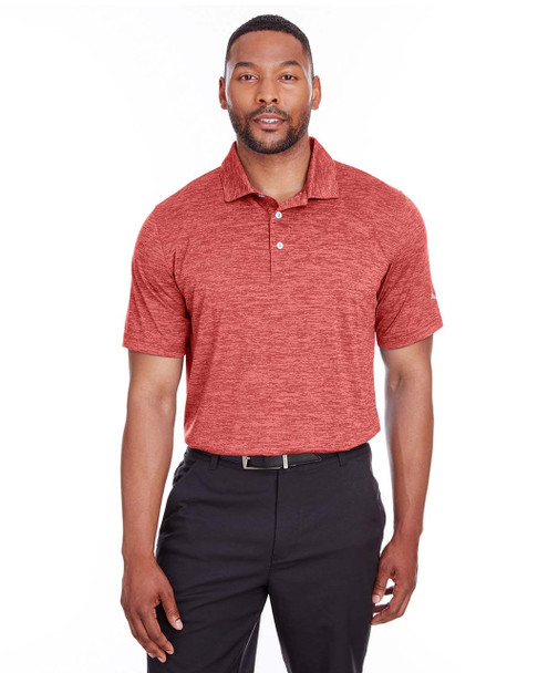 Puma Golf 596801 Men's Icon Heather Polo | High Risk Red