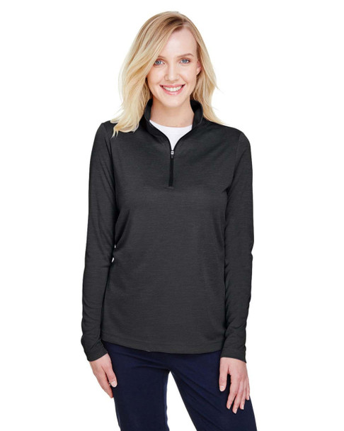Team 365 TT31HW Ladies' Heather Performance Quarter-Zip Active