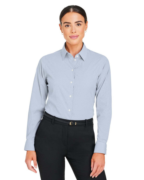 Devon & Jones DG537W Crownlux Performance® Ladies' Microstripe