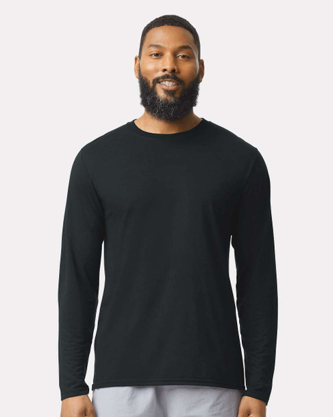 Gildan 42400 Performance® Long Sleeve T-Shirt | Black