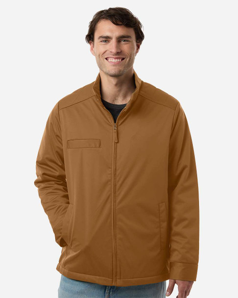 Harriton M781 Men's Guardian Insulated Utility Jacket | Duck Brown