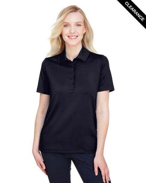 Clearance - Devon & Jones DG21W Ladies' CrownLux Performance Range Flex Polo Shirt | Black