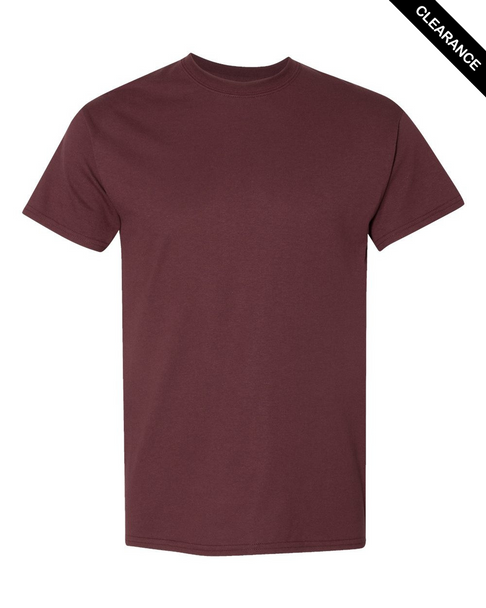 Clearance - Gildan 8000 DryBlend® T-shirt | Dark Maroon