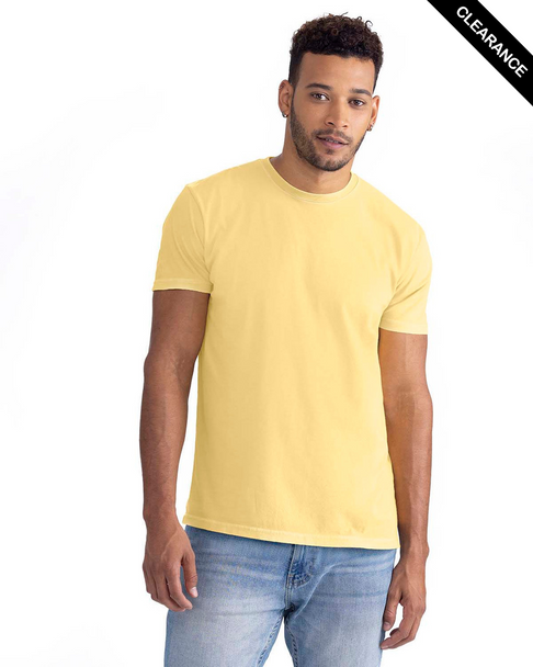 Clearance - 3600SW Next Level Unisex Soft Wash T-Shirt | Washed Banana Cream