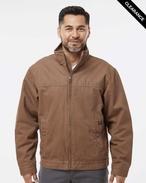 Clearance - DRI DUCK 5028 Maverick Boulder Cloth™ Jacket with Blanket Lining | Field Khaki