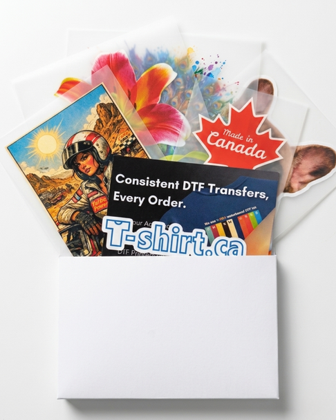 T-shirt.ca Free DTF Sample Pack