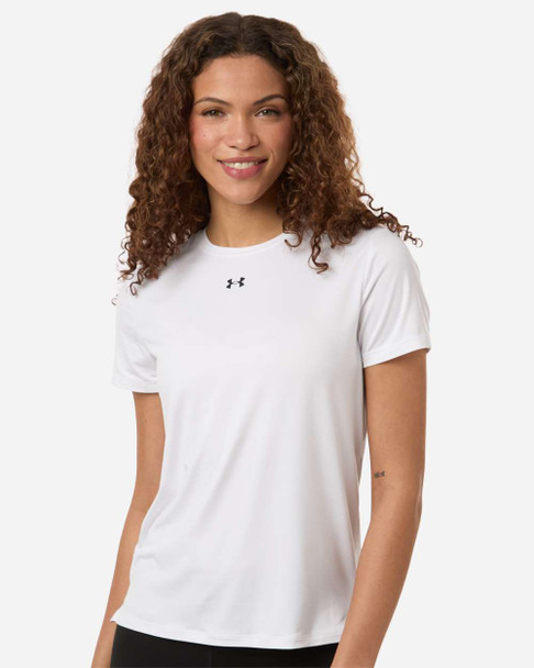 Under Armour 6010870 Women’s Vanish T-Shirt | White/ Black