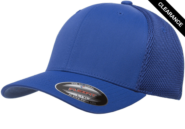Clearance - FlexFit 6533 Ultrafibre Mesh Cap | Royal Blue