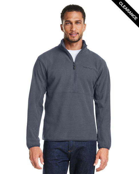 Clearance - Marmot M12650 Men's Rocklin Half-Zip Jacket | Steel Onyx