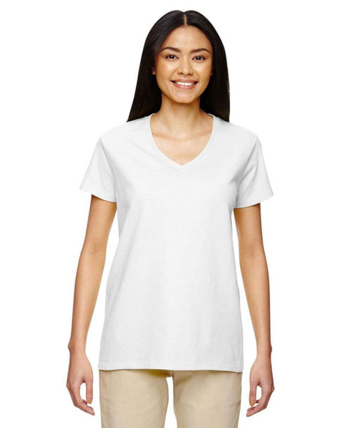 5V00L Gildan Ladies' V-Neck T-Shirt | T-shirt.ca