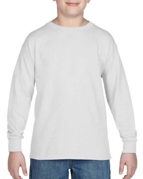 5400B Gildan Heavy Cotton Youth Long Sleeve Tee | T-shirt.ca