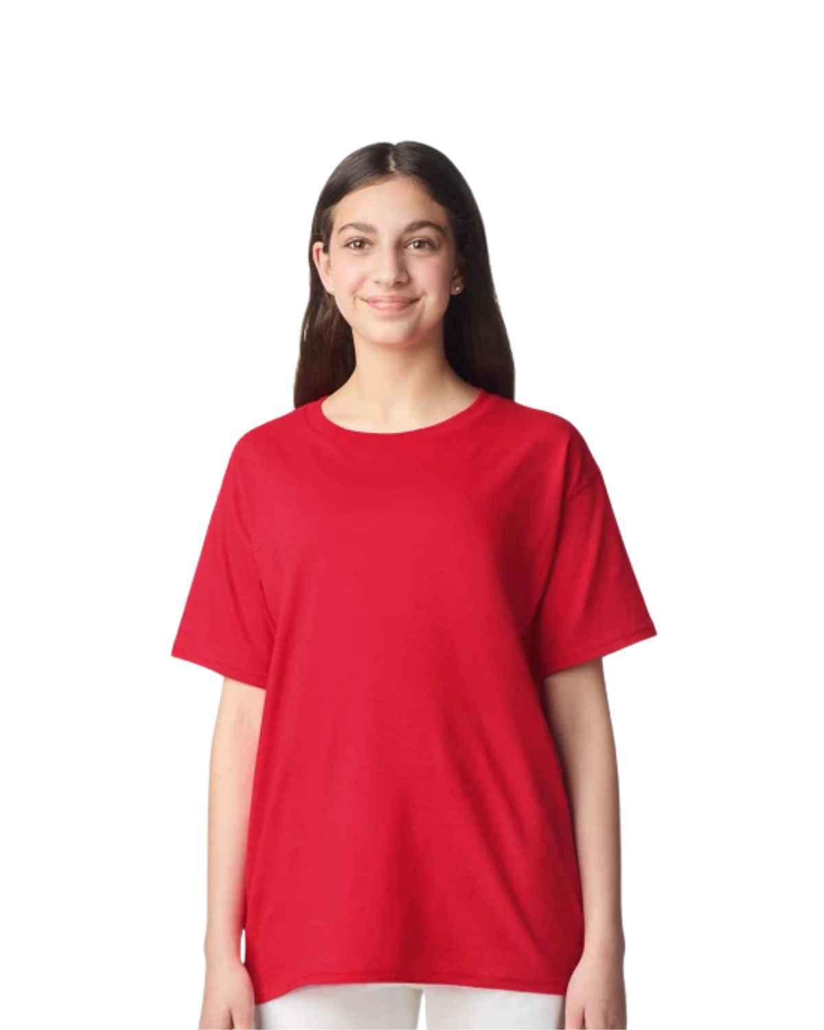 gildan 3000b in red