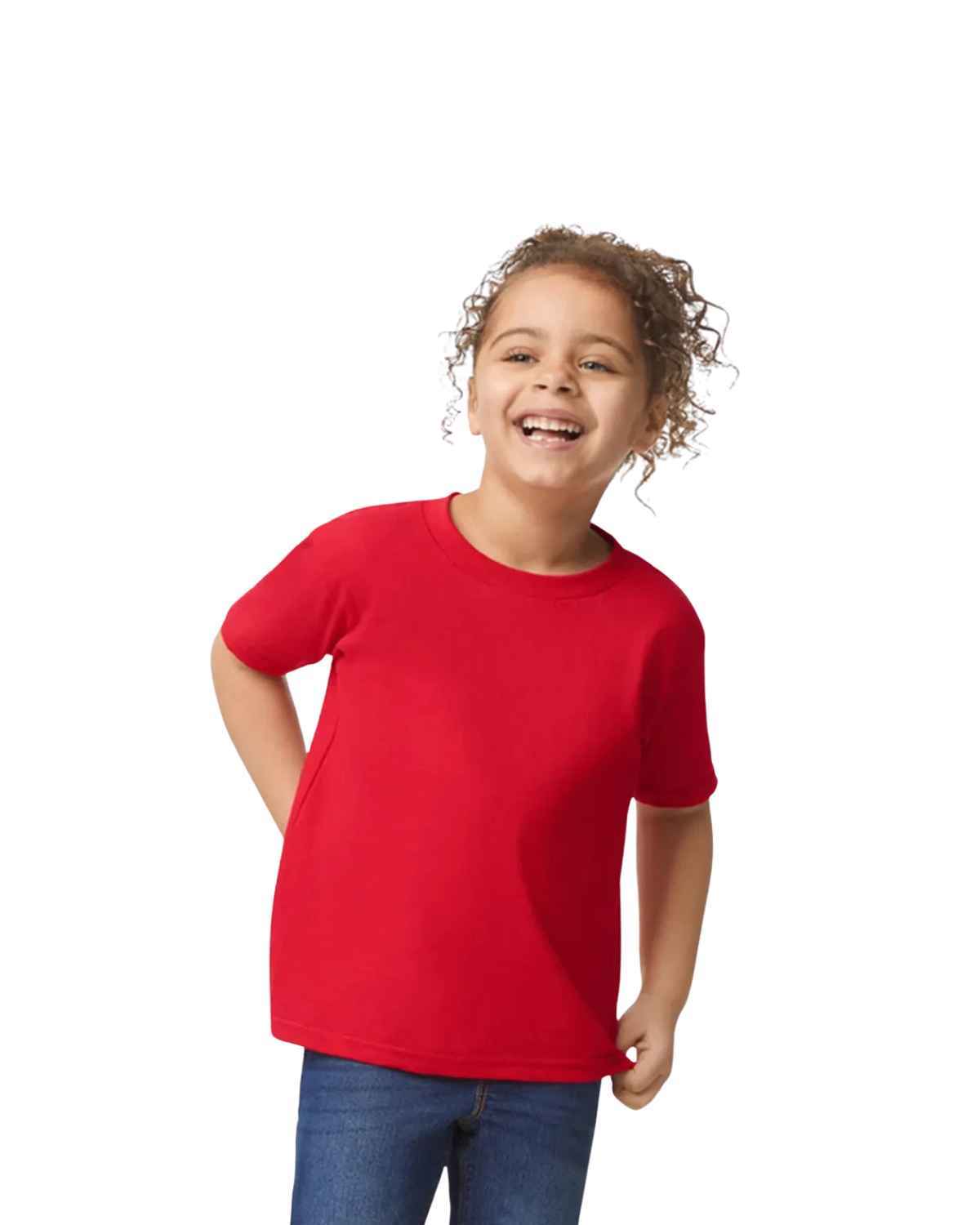 Gildan 5100P Toddler Heavy Cotton™ T-shirt in red