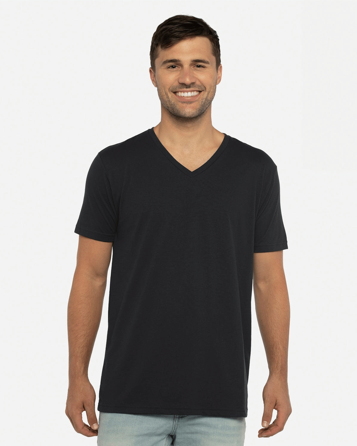 next level 6440 premium v-neck t shirt | t-shirt.ca