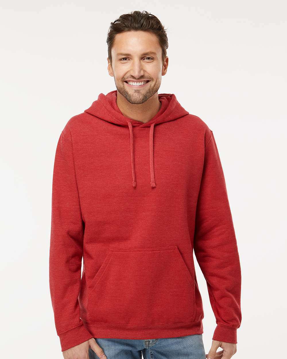 3320-HEATHER RED-XS
