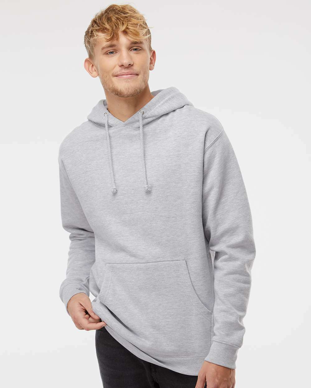 IND4000-GREY HEATHER-XS