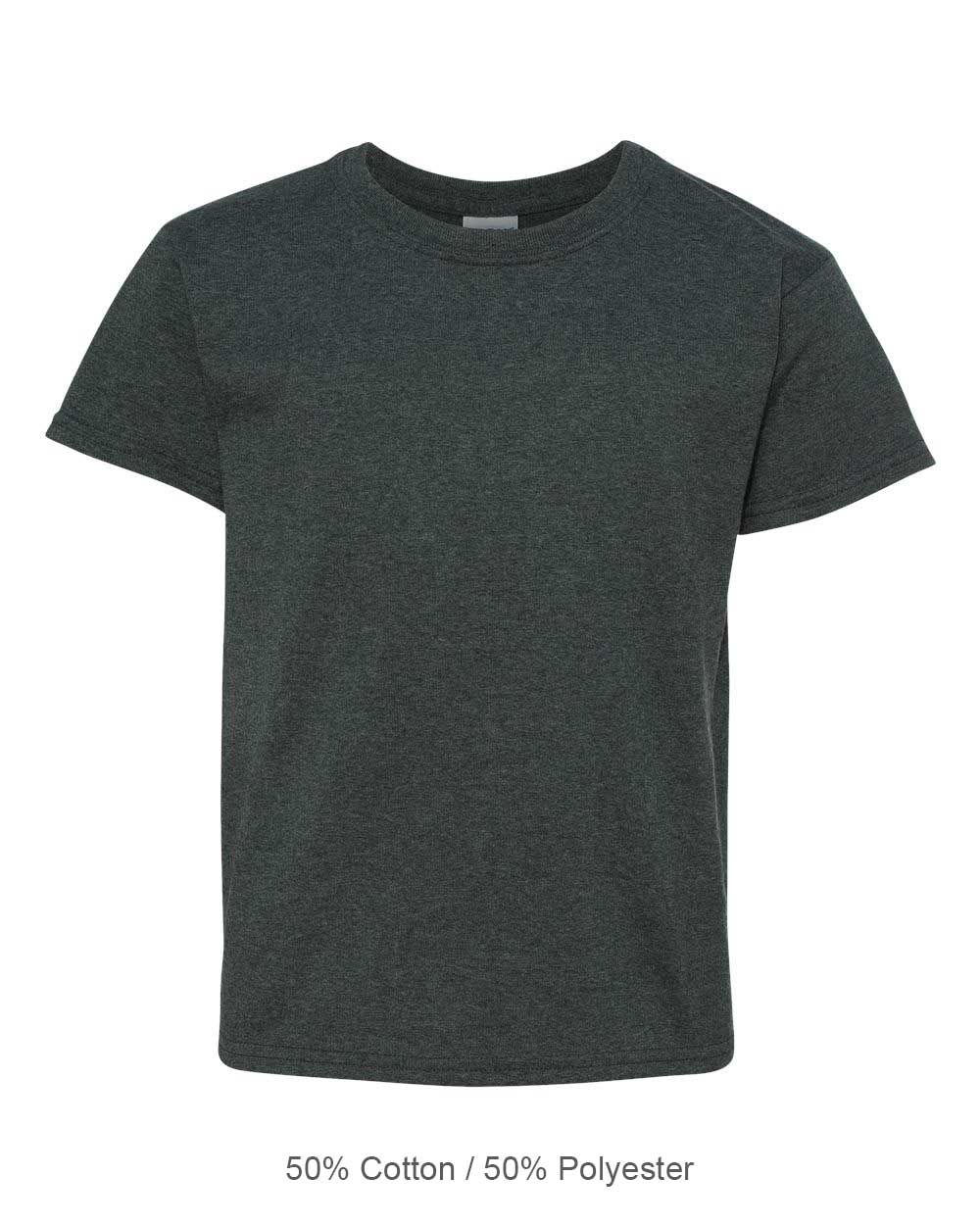 5000B-DARK HEATHER-XS