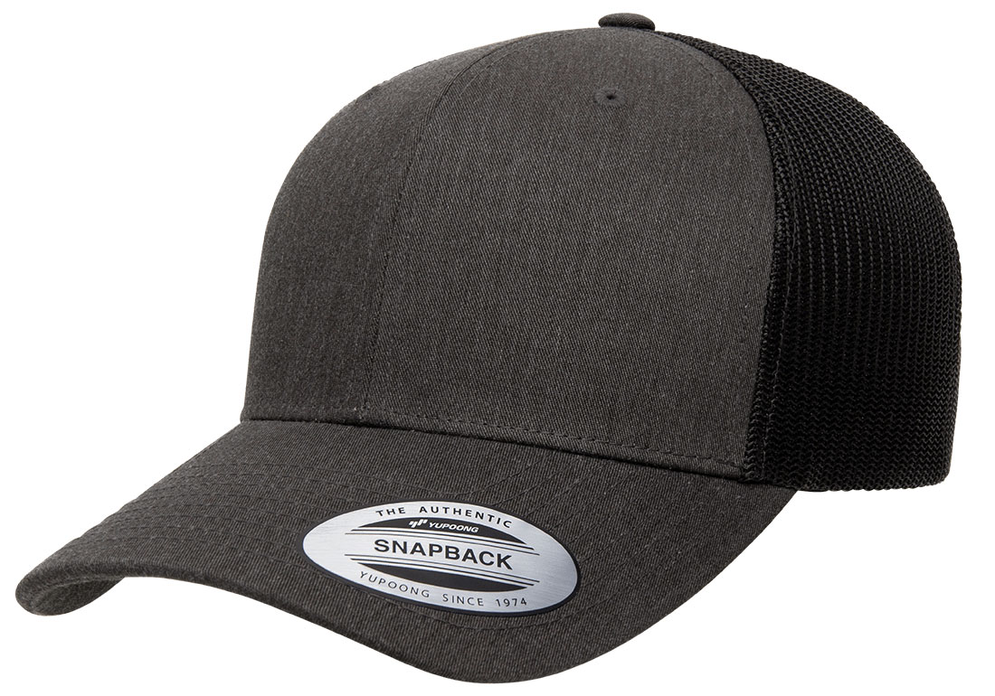 6606-DARK HEATHER GREY-ADJUSTABLE